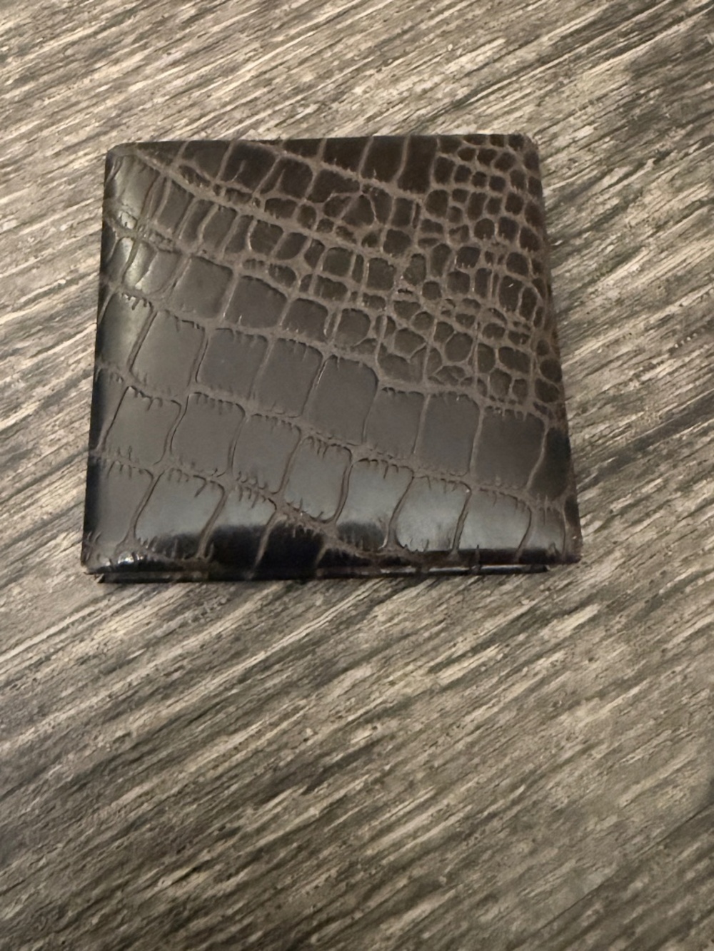 Antique EVANS Leather Compact Rouge Powder Vintage